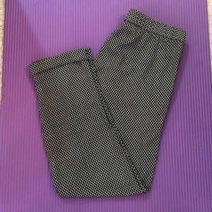 H&M Lightweight Breezy Patterned Pants with Elastic Waistband and Pockets